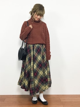 piya*さん(レディース・154cm)の秋コーディネート