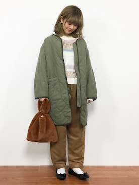 piya*さん（レディース・154cm）の秋コーディネート