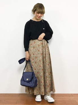 piya*さん（レディース・154cm）の冬コーディネート