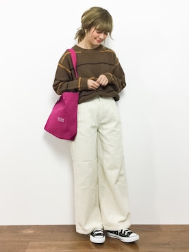 piya*さん（レディース・154cm）の冬コーディネート