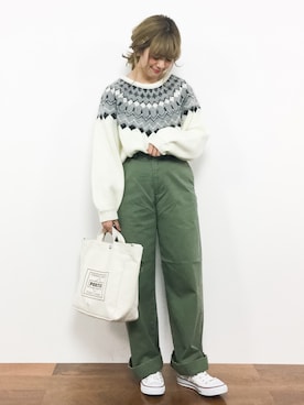 piya*さん（レディース・154cm）の冬コーディネート