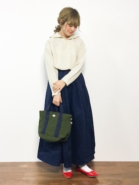 piya*さん（レディース・154cm）の冬コーディネート