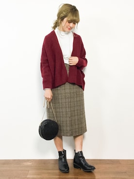 piya*さん(レディース・154cm)の冬コーディネート