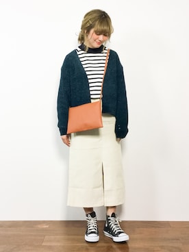 「LUCA（ルカ）のアイテム」を使った、piya*さん（レディース・154cm）の冬コーディネート