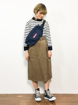 「LUCA（ルカ）のアイテム」を使った、piya*さん（レディース・154cm）の冬コーディネート