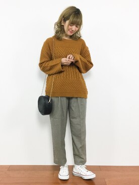 piya*さん(レディース・154cm)の冬コーディネート
