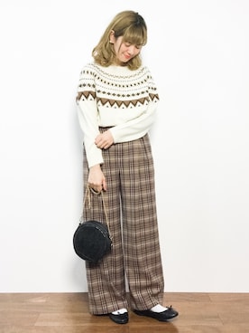 piya*さん（レディース・154cm）の冬コーディネート