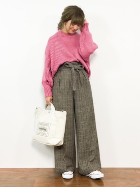 piya*さん（レディース・154cm）の冬コーディネート