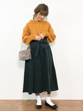 piya*さん(レディース・154cm)の冬コーディネート