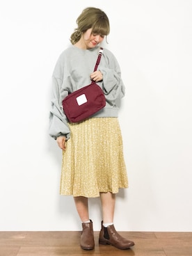 piya*さん（レディース・154cm）の冬コーディネート