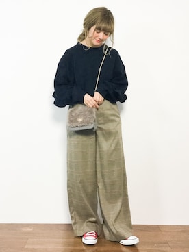 piya*さん（レディース・154cm）の冬コーディネート