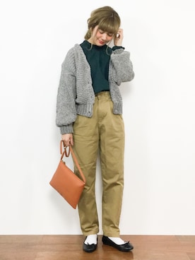 piya*さん（レディース・154cm）の冬コーディネート