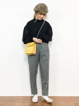 piya*さん（レディース・154cm）の冬コーディネート