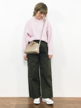 piya*さん（レディース・154cm）の冬コーディネート