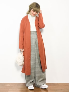 piya*さん（レディース・154cm）の冬コーディネート