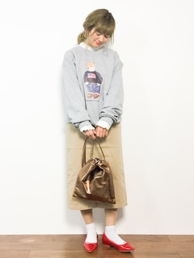 piya*さん（レディース・154cm）の冬コーディネート