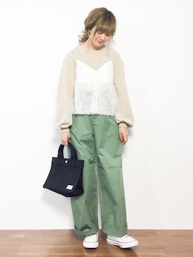 piya*さん（レディース・154cm）の冬コーディネート