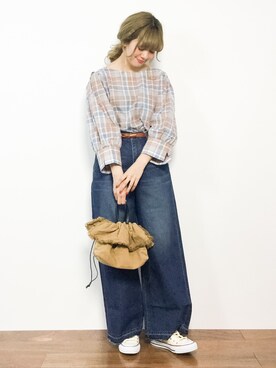 piya*さん（レディース・154cm）の冬コーディネート