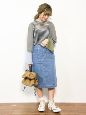 piya*さん（レディース・154cm）の冬コーディネート