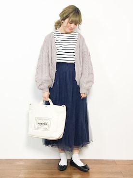 piya*さん（レディース・154cm）の冬コーディネート