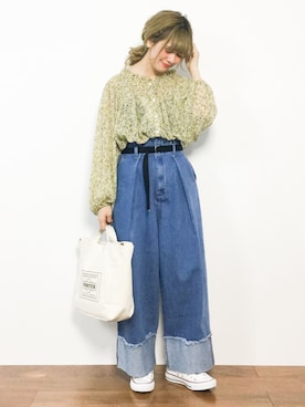 piya*さん（レディース・154cm）の冬コーディネート