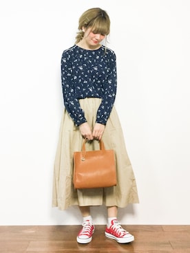 piya*さん（レディース・154cm）の冬コーディネート