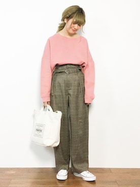 piya*さん（レディース・154cm）の冬コーディネート