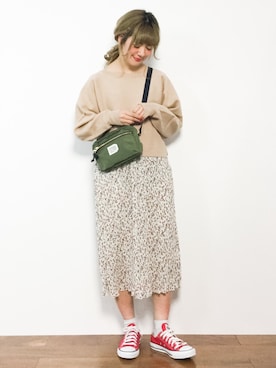 piya*さん（レディース・154cm）の冬コーディネート