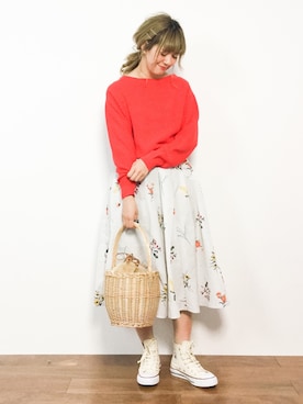 piya*さん（レディース・154cm）の春コーディネート