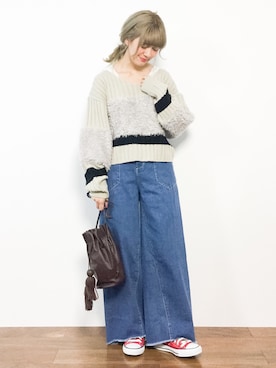 piya*さん（レディース・154cm）の春コーディネート