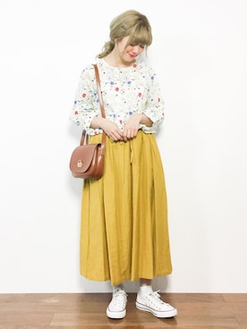 piya*さん（レディース・154cm）の春コーディネート