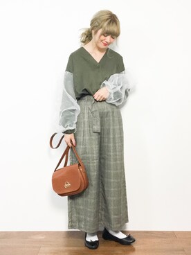 piya*さん（レディース・154cm）の春コーディネート