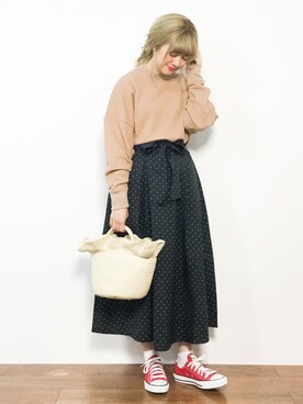 piya*さん（レディース・154cm）の春コーディネート