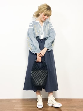 piya*さん(レディース・154cm)の春コーディネート