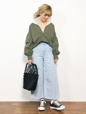 piya*さん(レディース・154cm)の春コーディネート