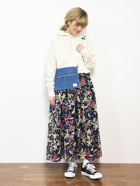 piya*さん（レディース・154cm）の春コーディネート