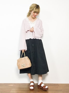 piya*さん（レディース・154cm）の春コーディネート