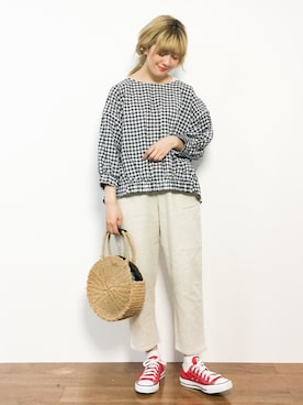 piya*さん（レディース・154cm）の春コーディネート