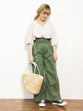 piya*さん（レディース・154cm）の春コーディネート