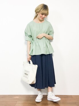 piya*さん（レディース・154cm）の春コーディネート