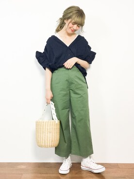 piya*さん（レディース・154cm）の春コーディネート