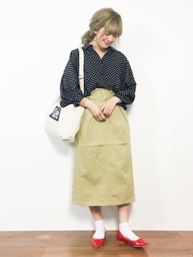 piya*さん（レディース・154cm）の春コーディネート