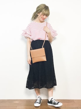 piya*さん（レディース・154cm）の春コーディネート