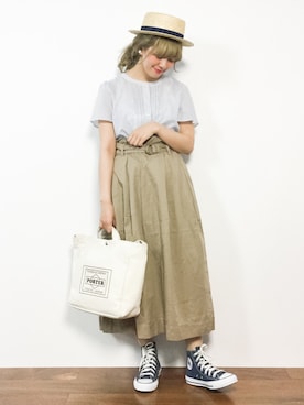 piya*さん（レディース・154cm）の春コーディネート