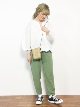 piya*さん（レディース・154cm）の春コーディネート