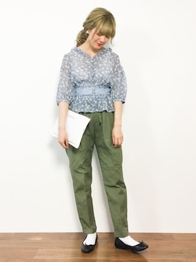 piya*さん（レディース・154cm）の春コーディネート