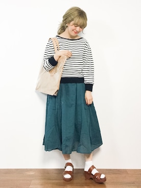 piya*さん（レディース・154cm）の春コーディネート