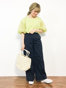 piya*さん（レディース・154cm）の春コーディネート