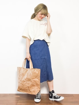 piya*さん（レディース・154cm）の春コーディネート