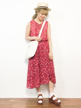 piya*さん（レディース・154cm）の春コーディネート